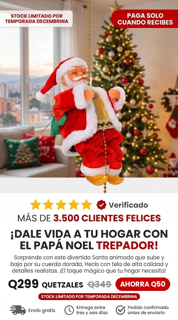 Santa Tira Escalador Musical